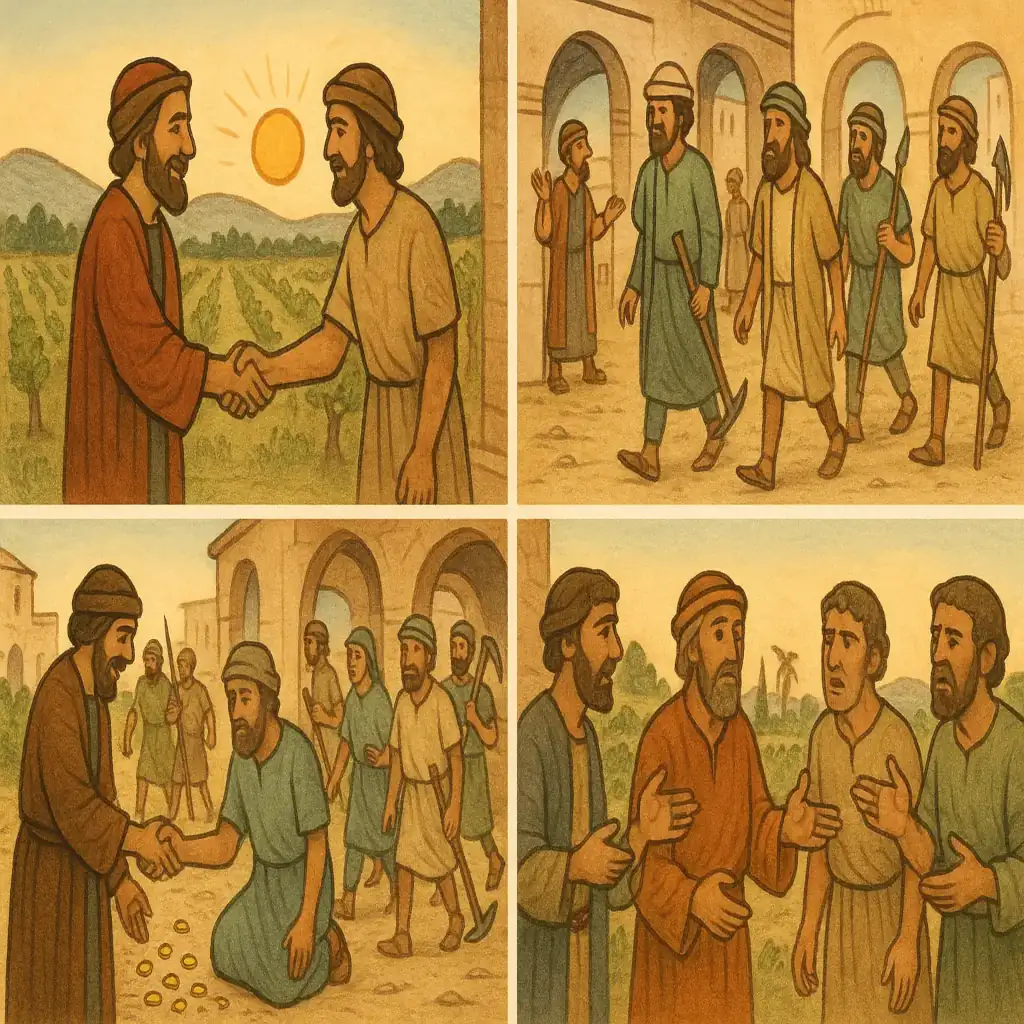 The Workers in the Vineyard Parable