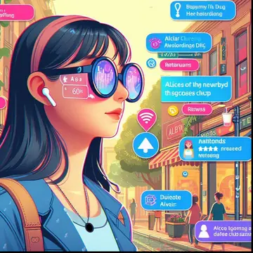 Alice an AR Glasses User in 2030