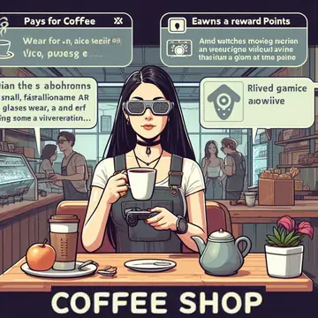 Alice a Coffee Shop Patron in 2030