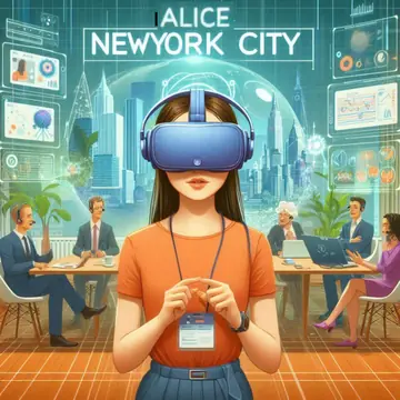 Alice an XR User in 2030