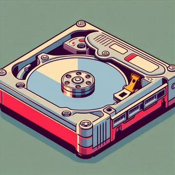 90's portable drive