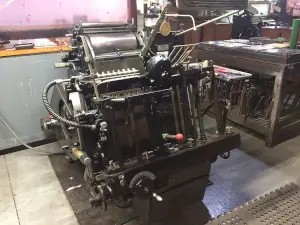 Heidelberg Platen Press