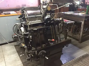 Heidelberg Platen Press